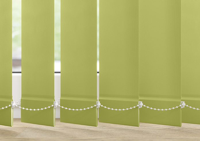 Roma, Lime - Vertical Blind Slats - Image 3